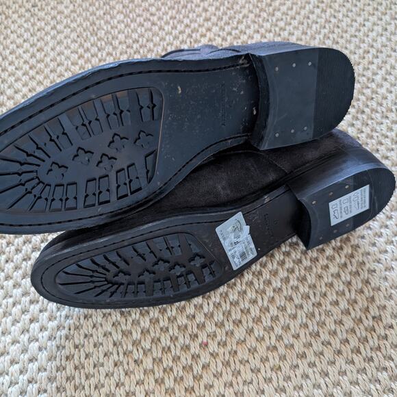 AllSaints Woody Suede Chukka Boots Men’s Sz 10 Gray Lace-Up Round Toe main image 7